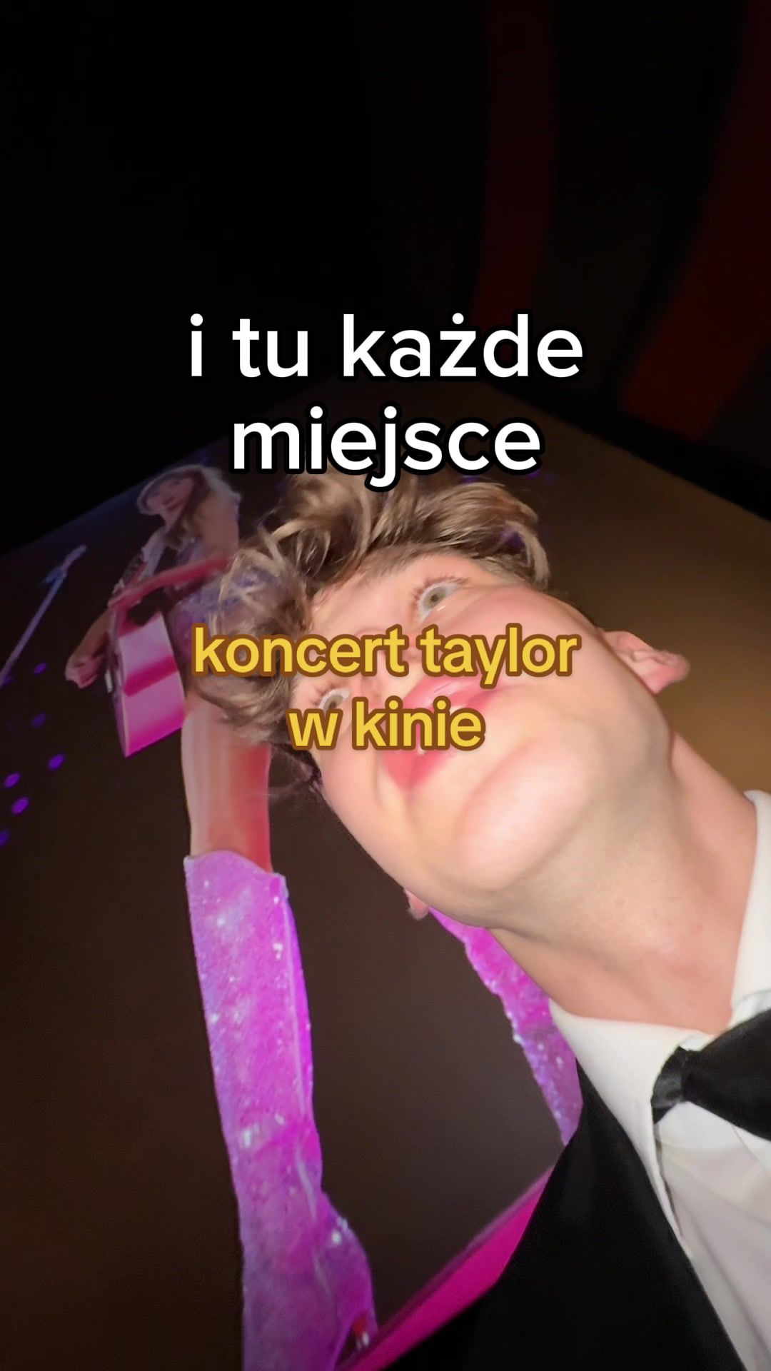 TikTok post by @jasperrr55 for Disney plus. Caption reads: przemówienie chyba poszło git? 🥲 dziękuję....