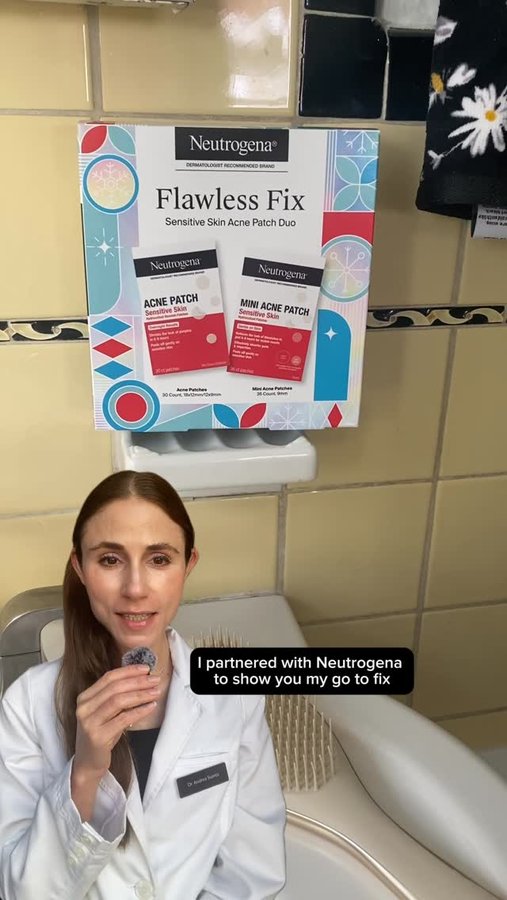 Instagram post by @drdrayzday for Neutrogena. Caption reads: #NeutrogenaPartner 🩺 @neutrogena nailed it with....