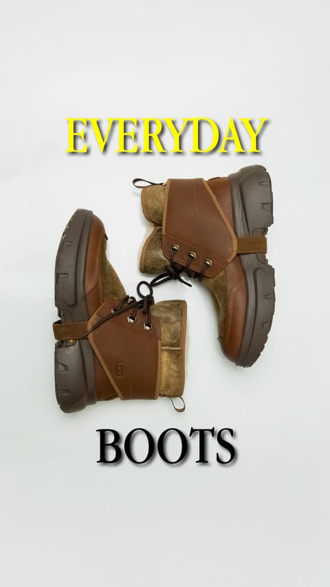 Instagram post by @sleepyboy_zzz for UGG. Caption reads: WINTER EVERYDAY BOOTS by @uggjapan....