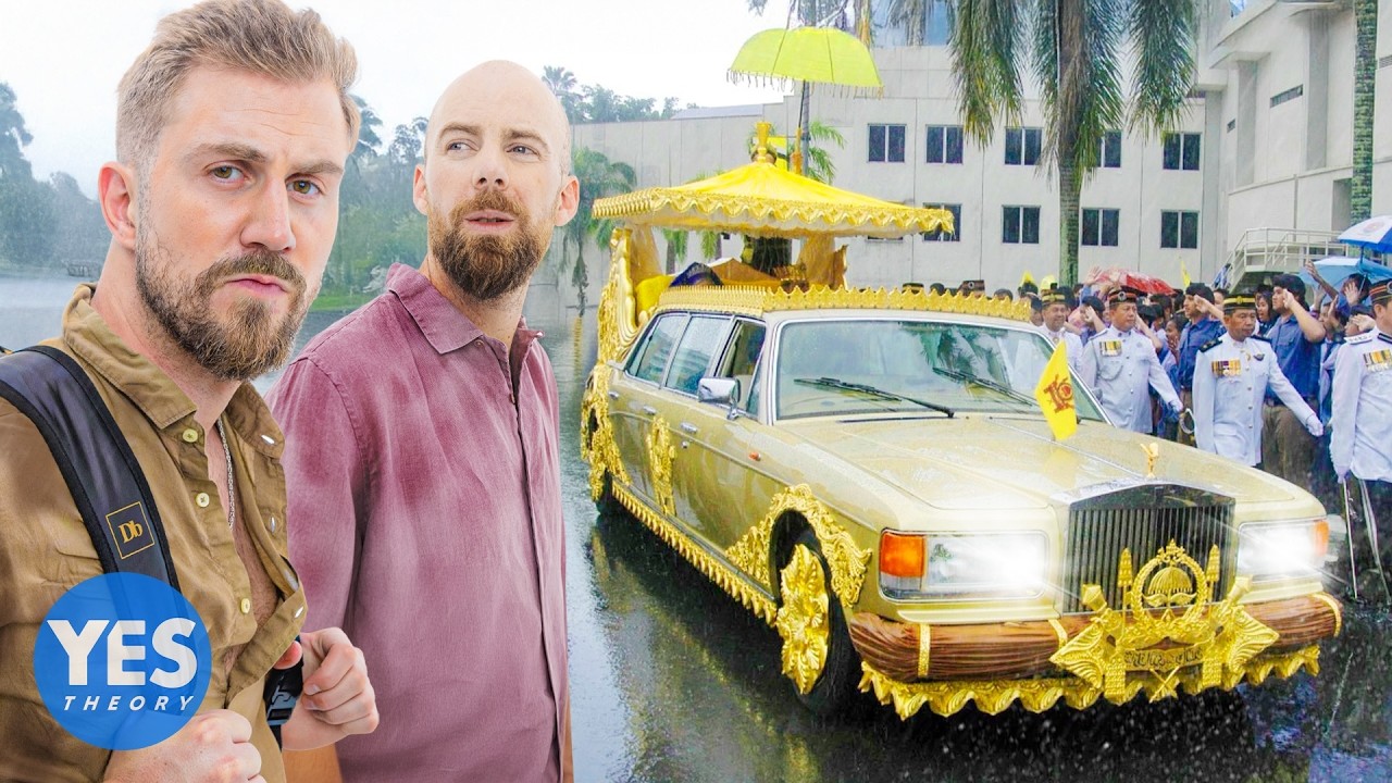 YouTube post by @YesTheory for Storyblocks. Caption reads: 72 Hours Lost in the World’s Richest Dictatorship....