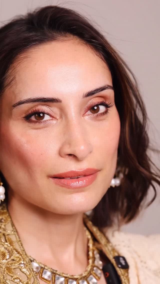 Instagram post by @amrita_thakur for Kama Ayurveda. Caption reads: Simple yet effective skincare routine for the win!....