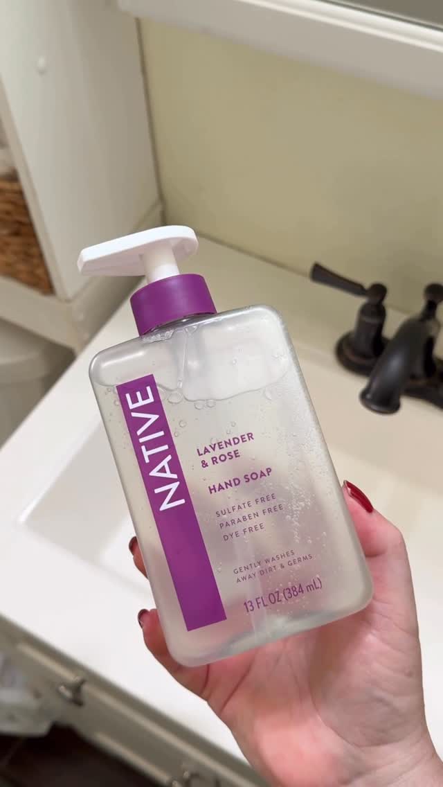 Instagram post by @brandy_reyes76 for Influenster. Caption reads: I recently got the Native Lavender & Rose Liquid....