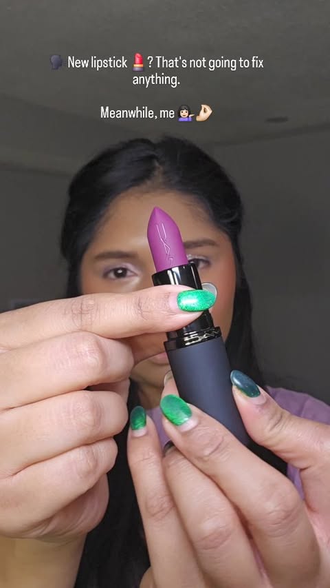 Instagram post by @_akila_rahman_chowdhury_ for Clinique. Caption reads: 🤌🏻💄 @maccosmetics @maccosmeticscanada....