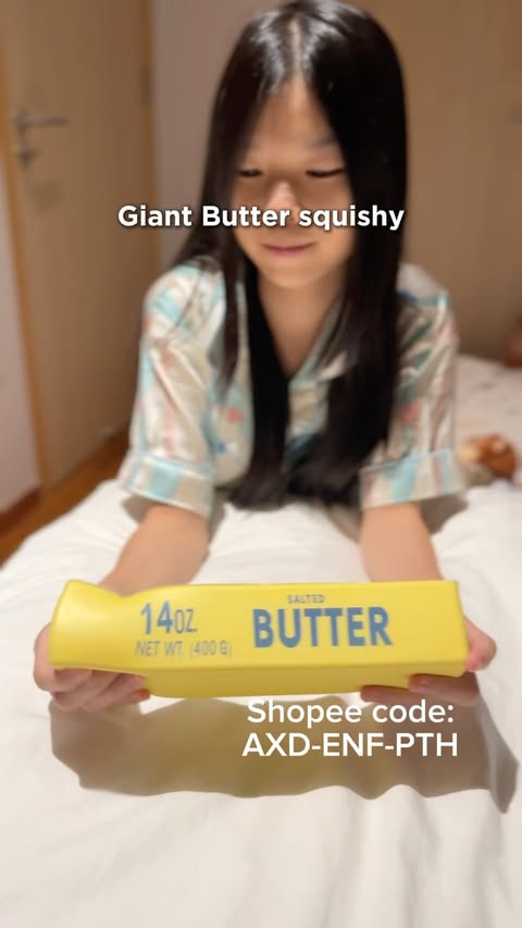 Instagram post by @bycharlenechong for IPC Creators. Caption reads: Feeling stressed? Give this adorable butter-shaped....