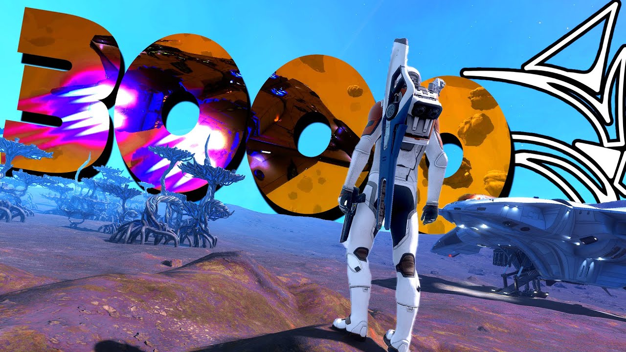 YouTube post by @TheYamiks for Humble Bundle. Caption reads: 3000 hours of Elite Dangerous.