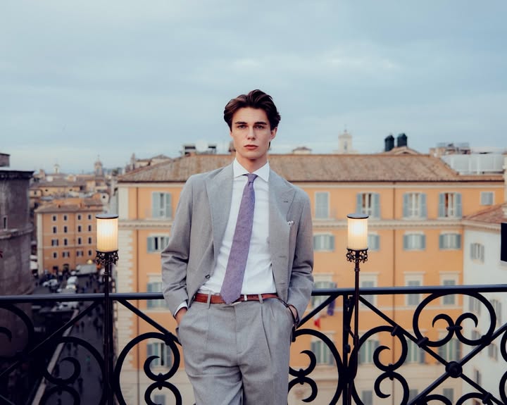 Instagram post by @nilskue for Brunello Cucinelli. Caption reads: [...] - Platone Spent 48 hours with my....