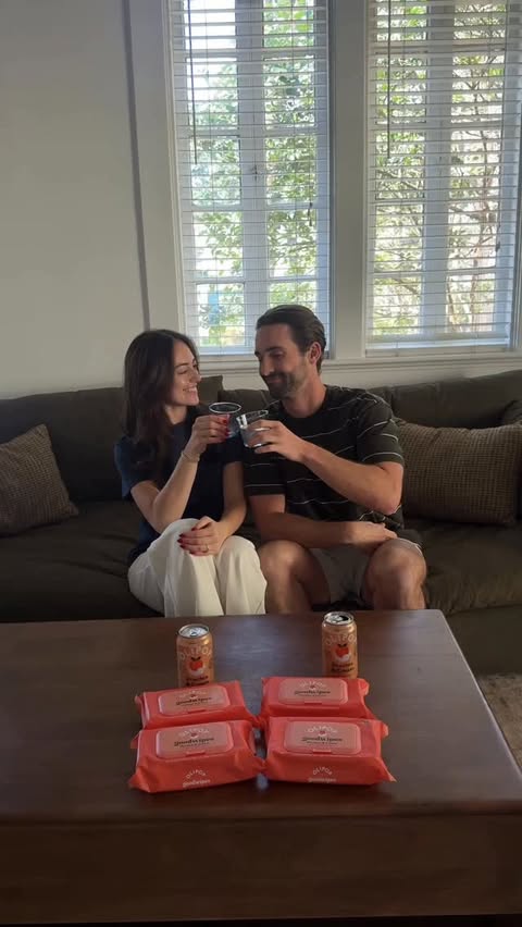 Instagram post by @kailynnino for OLIPOP. Caption reads: this is a @goodwipes x @drinkolipop household....