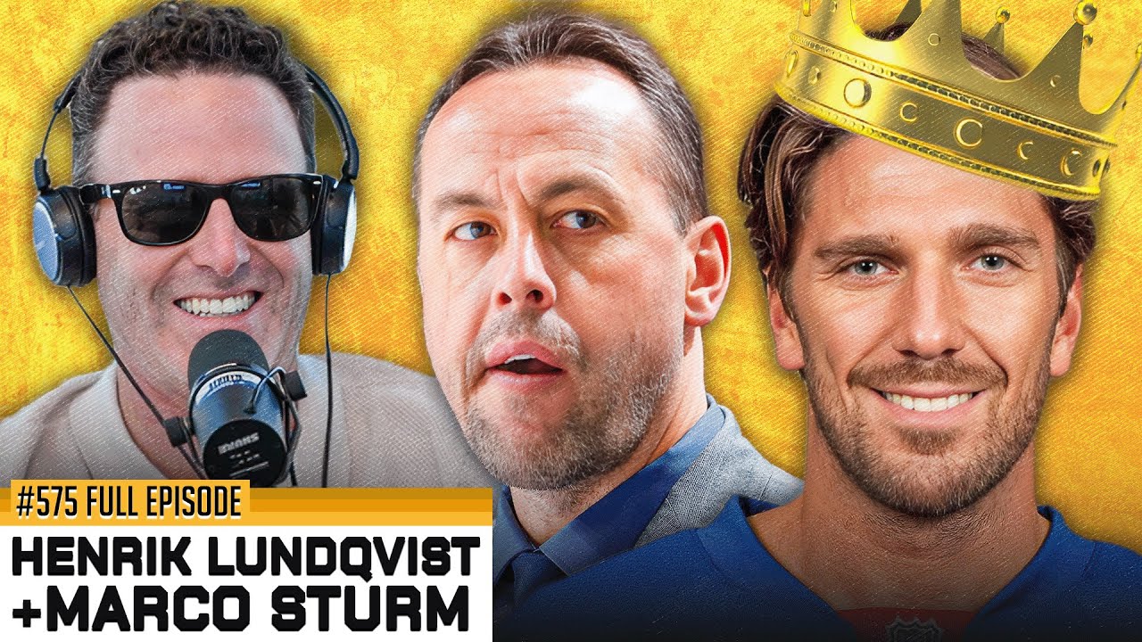 YouTube post by @SpittinChiclets for Sklz. Caption reads: New Bruins Head Coach Marco Sturm + THE KING....
