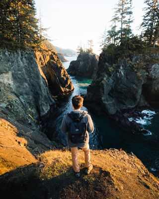 Instagram post by @dylankato for Wilderness Culture. Caption reads: Exploring my favorite part of the coast with....