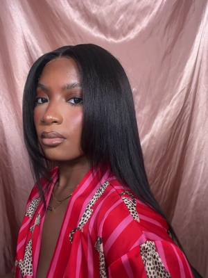 TikTok post by @kaylawaylamua for ISEE Hair. Caption reads: [...] my relaxed hair up this fall/winter....