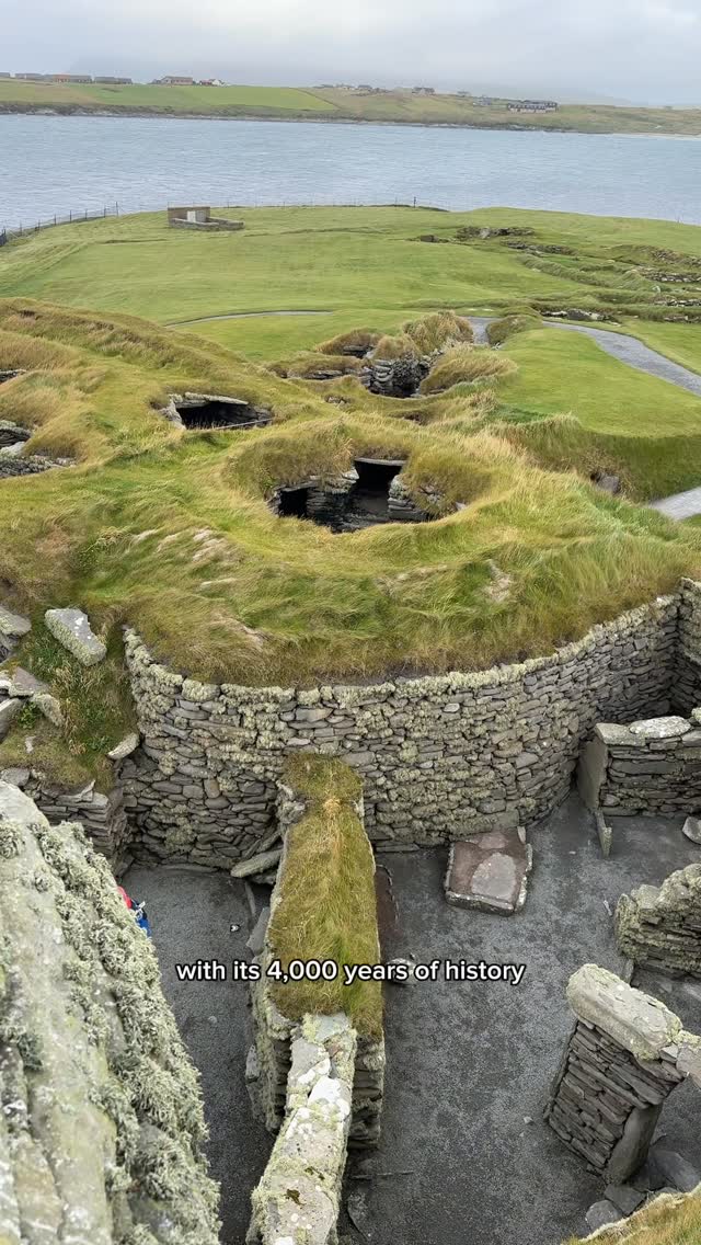 Instagram post by @byjacklynn for Visitscotland. Caption reads: Ad | I had the pleasure of exploring the Shetland....