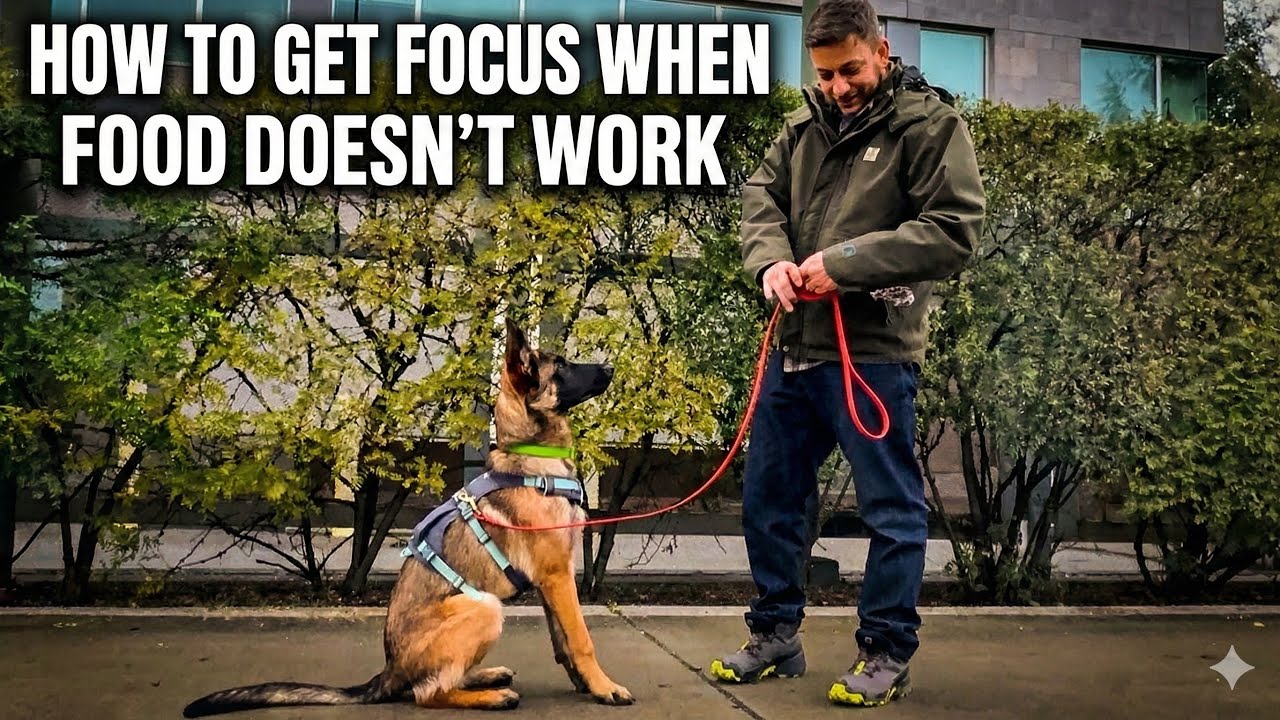 YouTube post by @zakgeorge for Pupford. Caption reads: TRY THIS When Treats Don’t Work!.