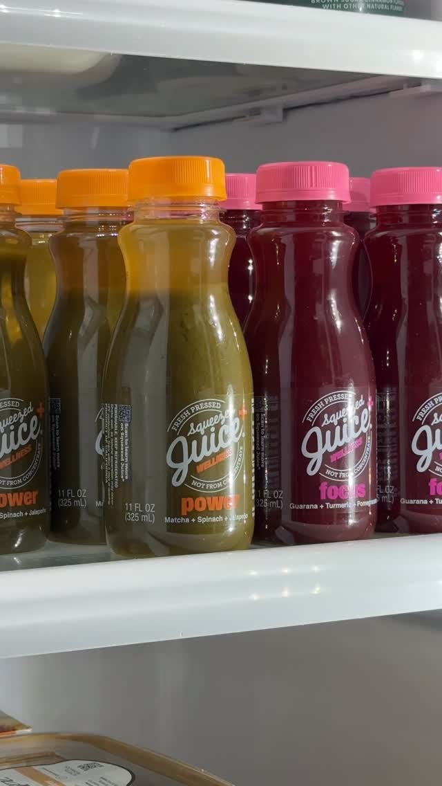 Instagram post by @vanezznezz for The Squeezed Juice. Caption reads: [...] of what your body looks like 🤎....