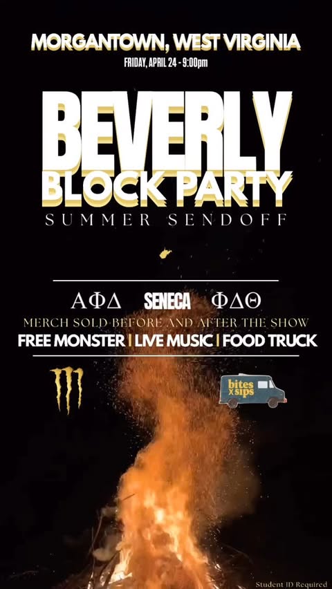 Instagram post by @redcupwvu for Monster Energy. Caption reads: [...] so we don’t get shut down so soon🚨....