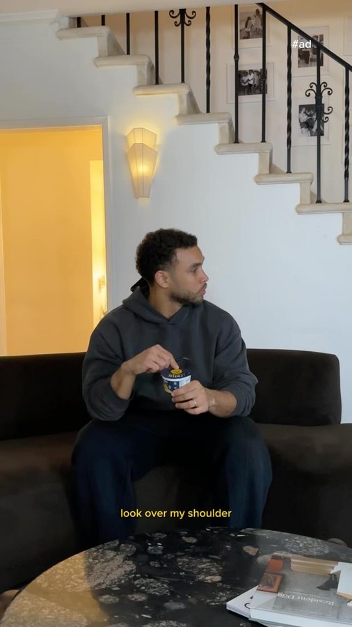 Instagram post by @mr.moxam for Ratio Food. Caption reads: #ad I can’t help myself @ratiofood protein snacks....