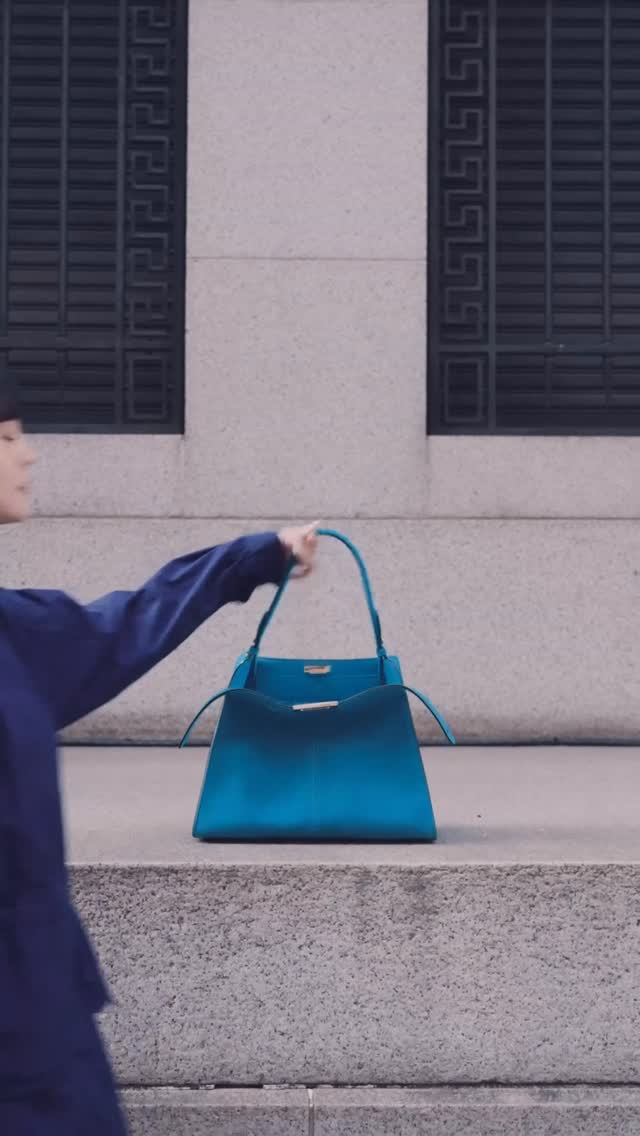 Instagram post by @okss2121 for Fendi. Caption reads: FENDI WAY 💙 @fendi #Fendi #FendiSS26 [...].