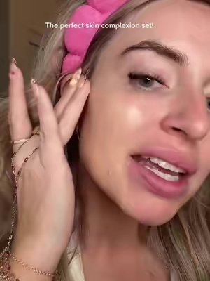 TikTok post by @allure_fashion for MAKE Beauty. Caption reads: [...] end is literally chefs kiss!! @Shop MAKE....