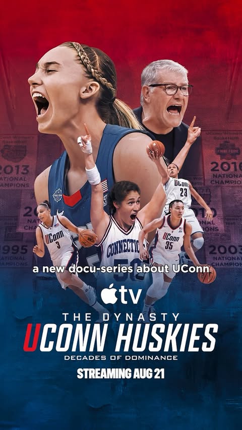 Instagram post by @sportsish for TOGETHXR. Caption reads: No one does it like @uconnwbb 🙌 We found the....