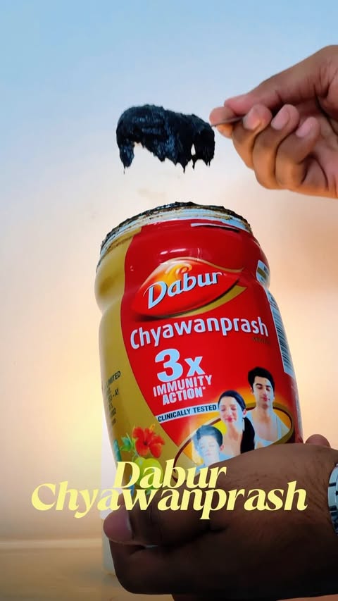 Instagram post by @basicsbykoli for Dabur. Caption reads: [...] small everyday habits that matter — and....