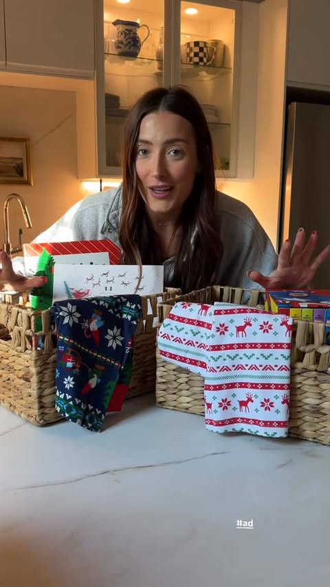 Instagram post by @hauskris for TJ Maxx. Caption reads: gifting season is the best season 🎁 @tjmaxx is a....