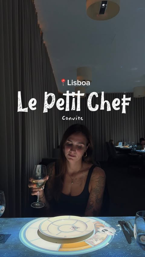 Instagram post by @_leonorkeller for Le Petit Chef. Caption reads: [...] / Criança- 55€ Ja conheces? Convite....