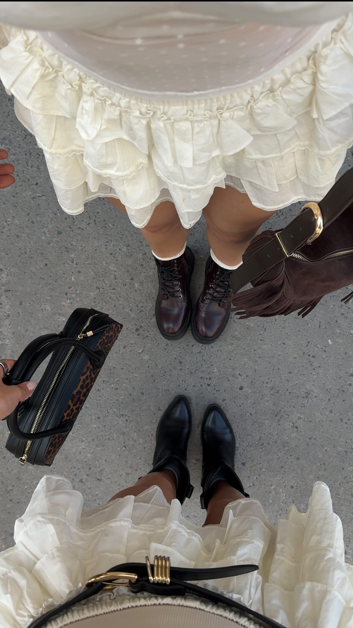 Instagram post by @arasteh for callitspring. Caption reads: Great minds dress alike. 🎡🌵✨.