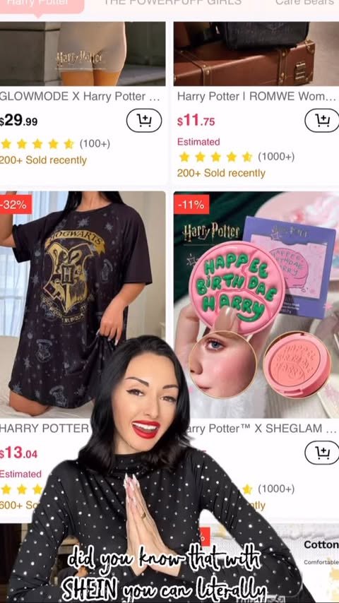 Instagram post by @_niniasi_ for Harry Potter. Caption reads: Your Spring Era Starts with “Harry Potter” on....