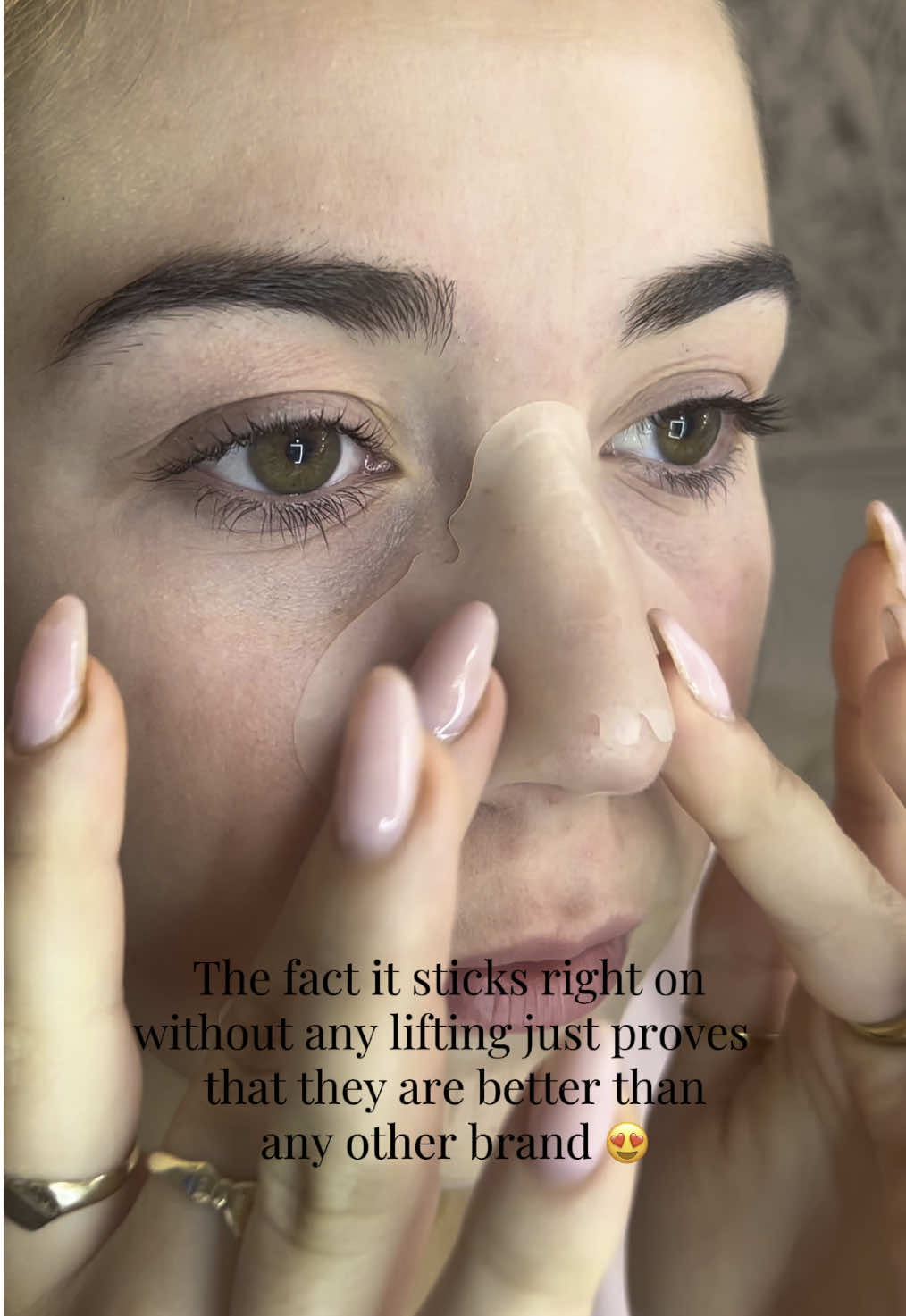 TikTok post by @rachelsummergreenie._ for PurePatch. Caption reads: [...] #viralvideos #skincare #skincaretips....