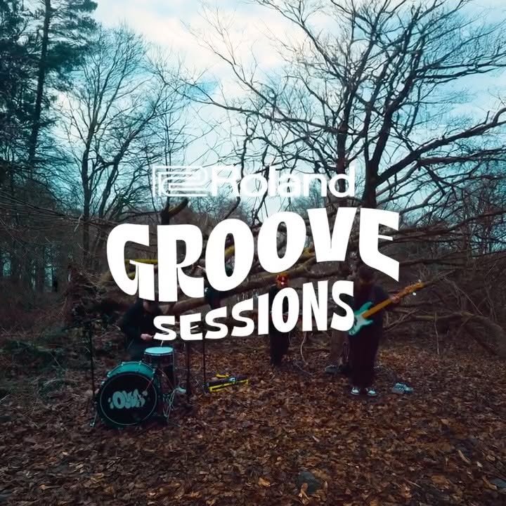 Instagram post by @oma.uk for Roland. Caption reads: Which artists sound like a walk in the woods? 🌲....