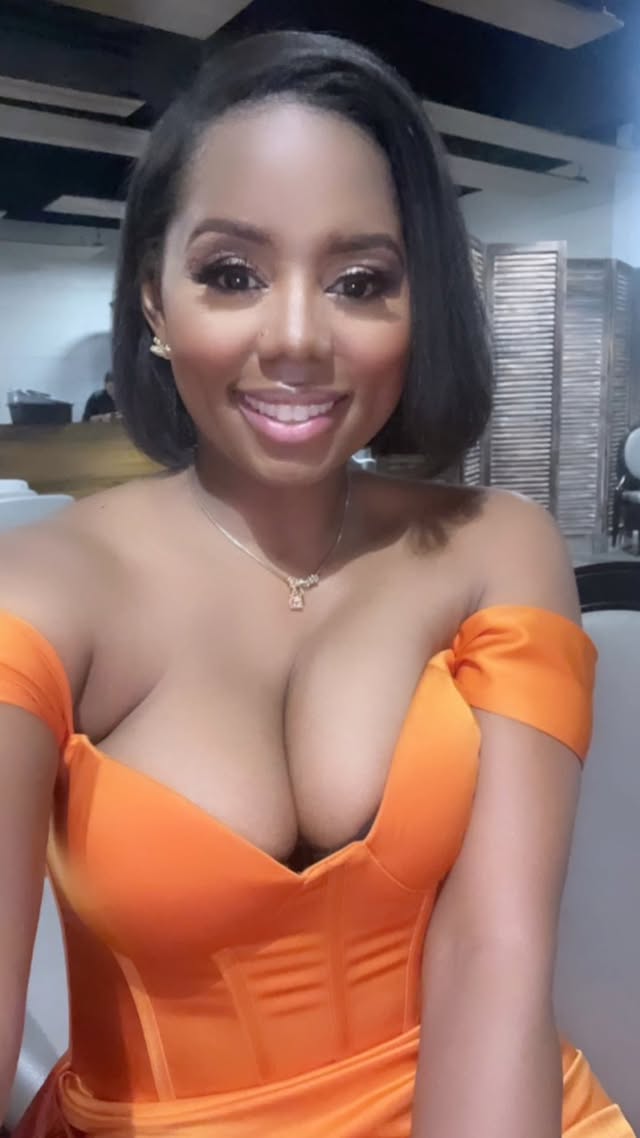 Instagram post by @iamheathermm for Miss Circle. Caption reads: That 🍊 #kifac #gala.