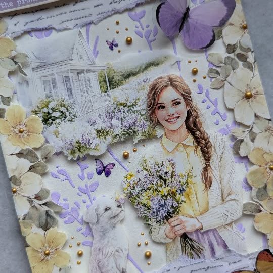 Instagram post by @shelleys.cozy.journal for eStarCase. Caption reads: [...] @yier_journal flowers are from....