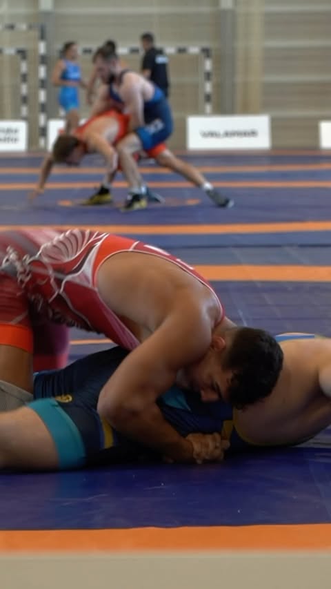 Instagram post by @croatianwrestling for Peugeot. Caption reads: [...] @porec.istria @mints_rh @peugeothrvatska -....