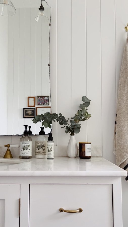 Instagram post by @courtneyadamo for Koala Eco. Caption reads: Refilling my favourite plant-based @koalaeco....