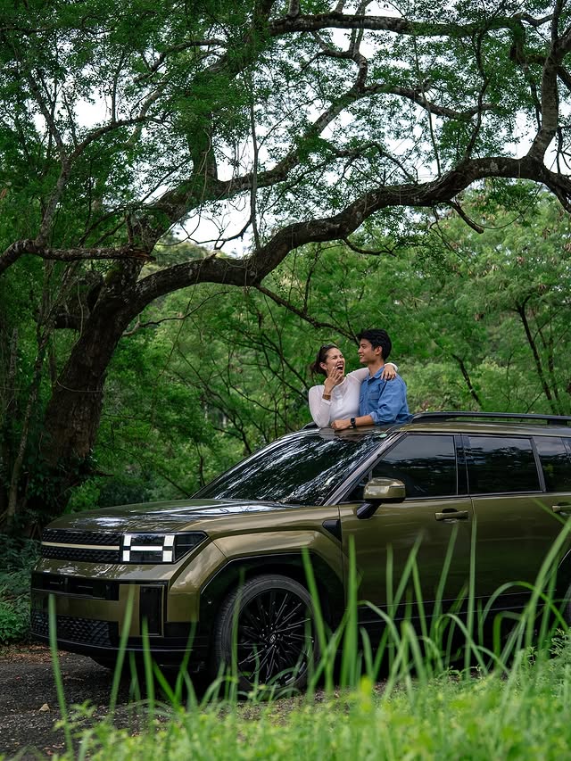 Instagram post by @mikaeldaez for Hyundai. Caption reads: [...] much discussions, we ended up with the....