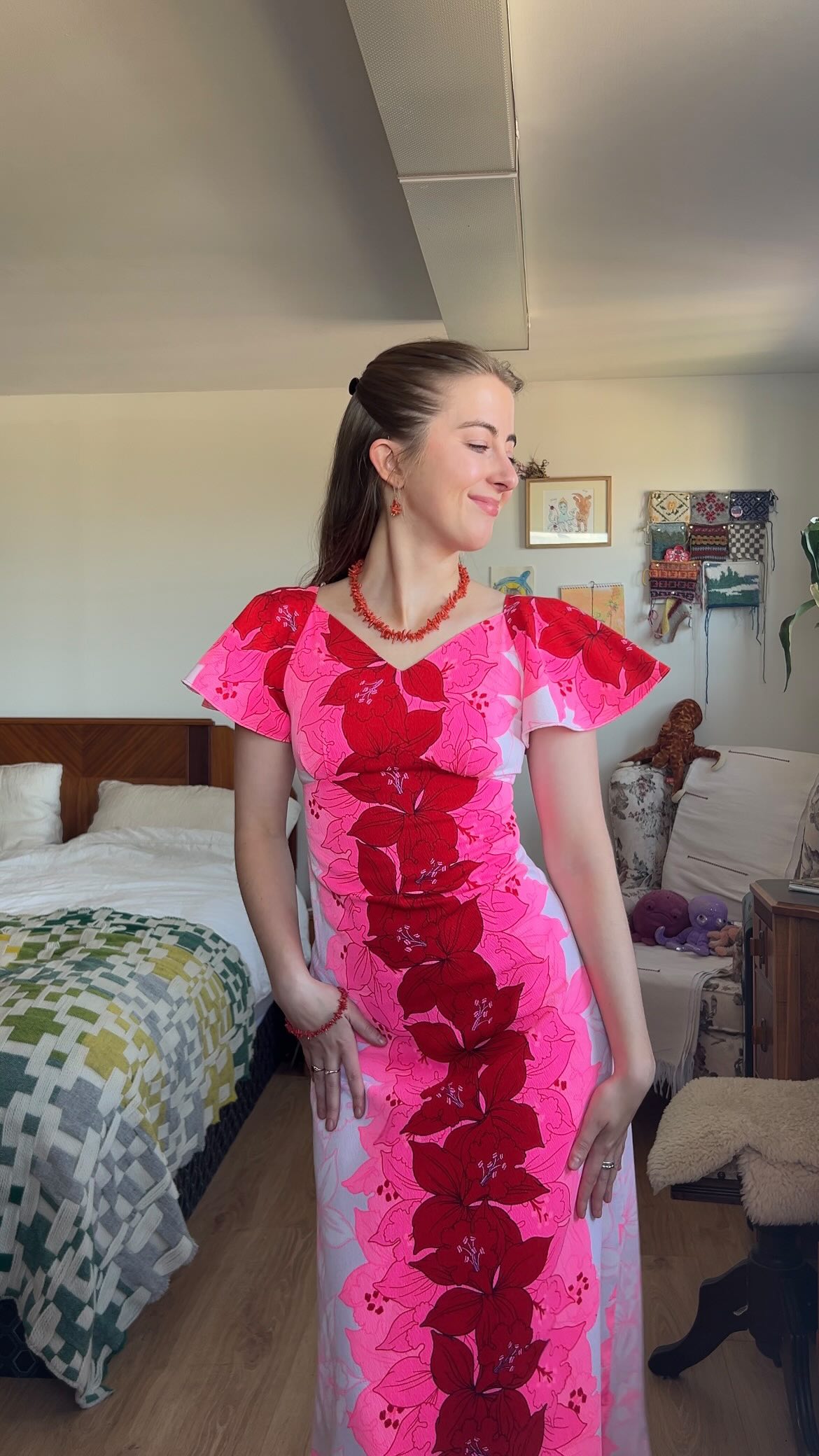 Instagram post by @solveighanson for POPPY BARLEY. Caption reads: ‼️My Father in Law’s wedding is this weekend and I....