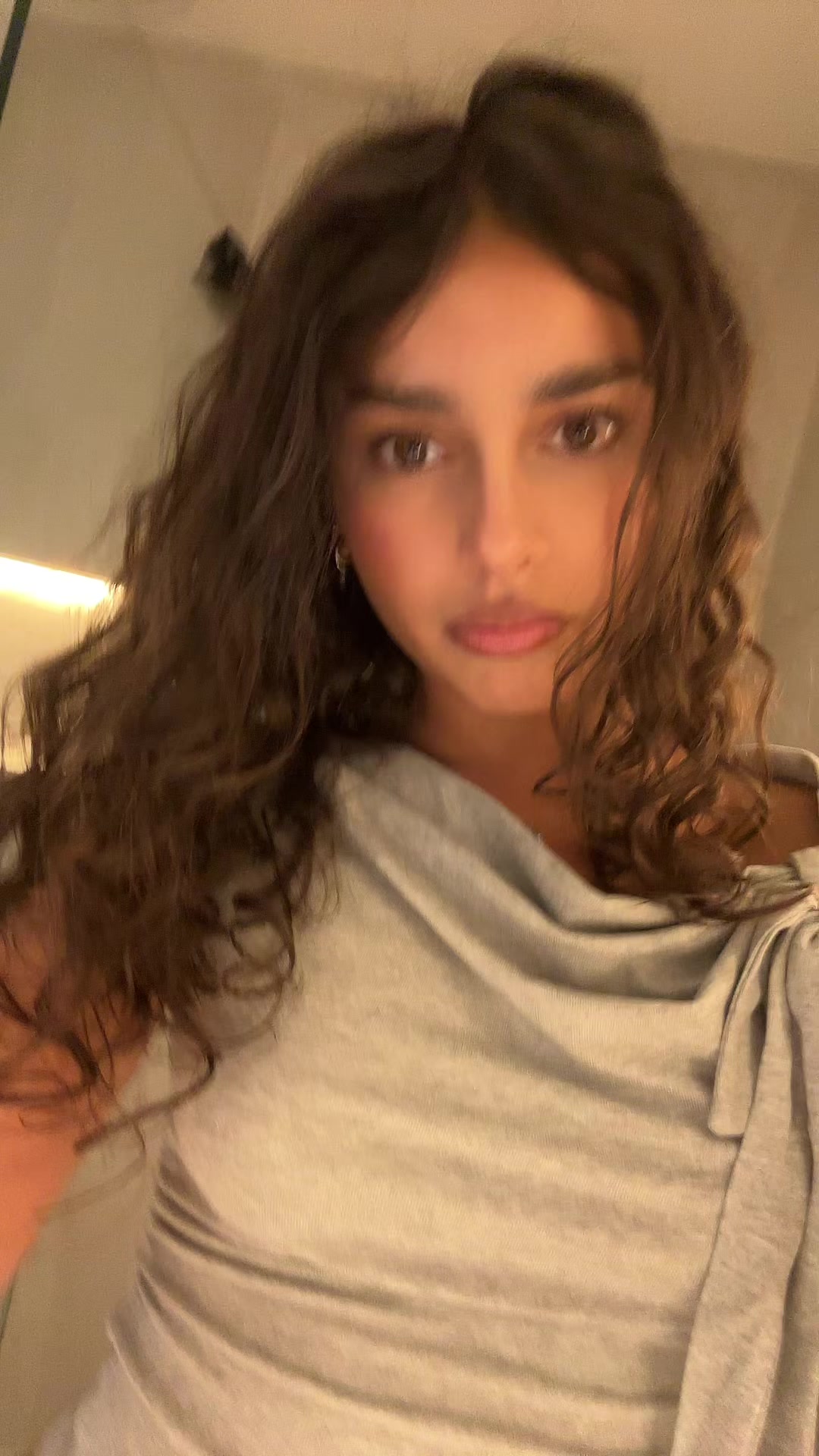 TikTok post by @nataliesmirnakos for Cider. Caption reads: Dc”NATALIESMIRNAKOS15 @Cider #shopcider #ootd....