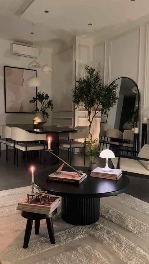 Instagram post by @interior.ela for Westwing. Caption reads: Shop my home decor and furniture from @westwingcom....