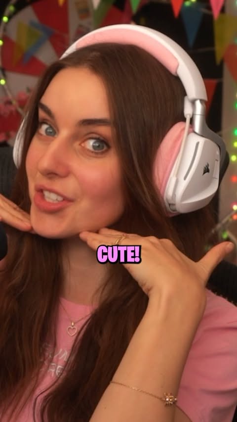 Instagram post by @loserfruit for CORSAIR. Caption reads: we love PINK + Corsair 🩷 @corsair #ad.