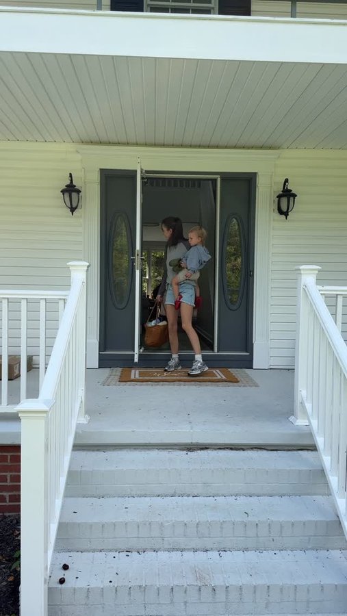 Instagram post by @chey.powers for MadeGood. Caption reads: bringing alll of the cozy fall vibes to our little....