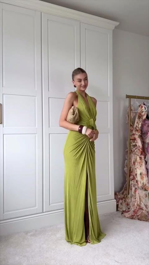 Instagram post by @robynpridmorex for Bella Barnett. Caption reads: Occasion dresses with @bellabarnett.official....