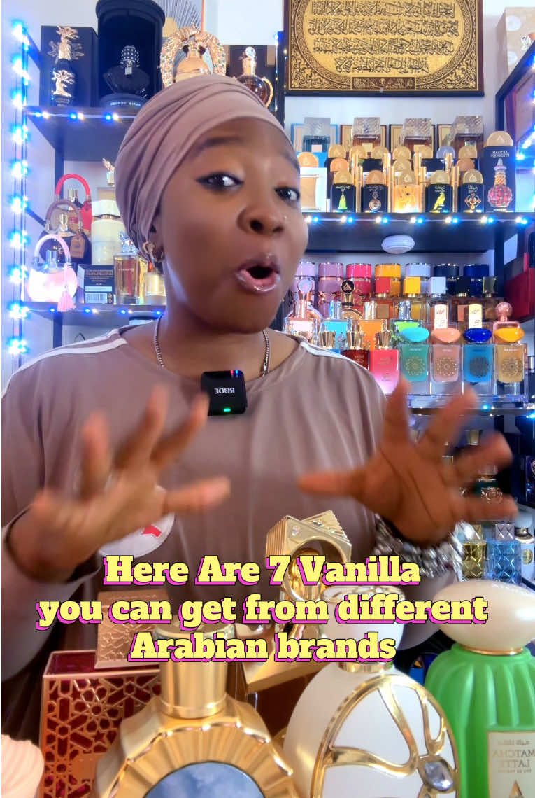 TikTok post by @zaynascented for Aroma Concepts. Caption reads: [...] fragrances house @BeautyHouse US @AROMA....