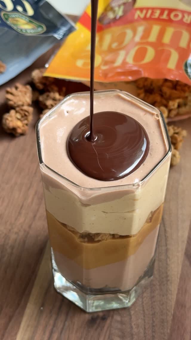 Instagram post by @jennaliveswell for Natures Path. Caption reads: With not one, but TWO granolas🤭....