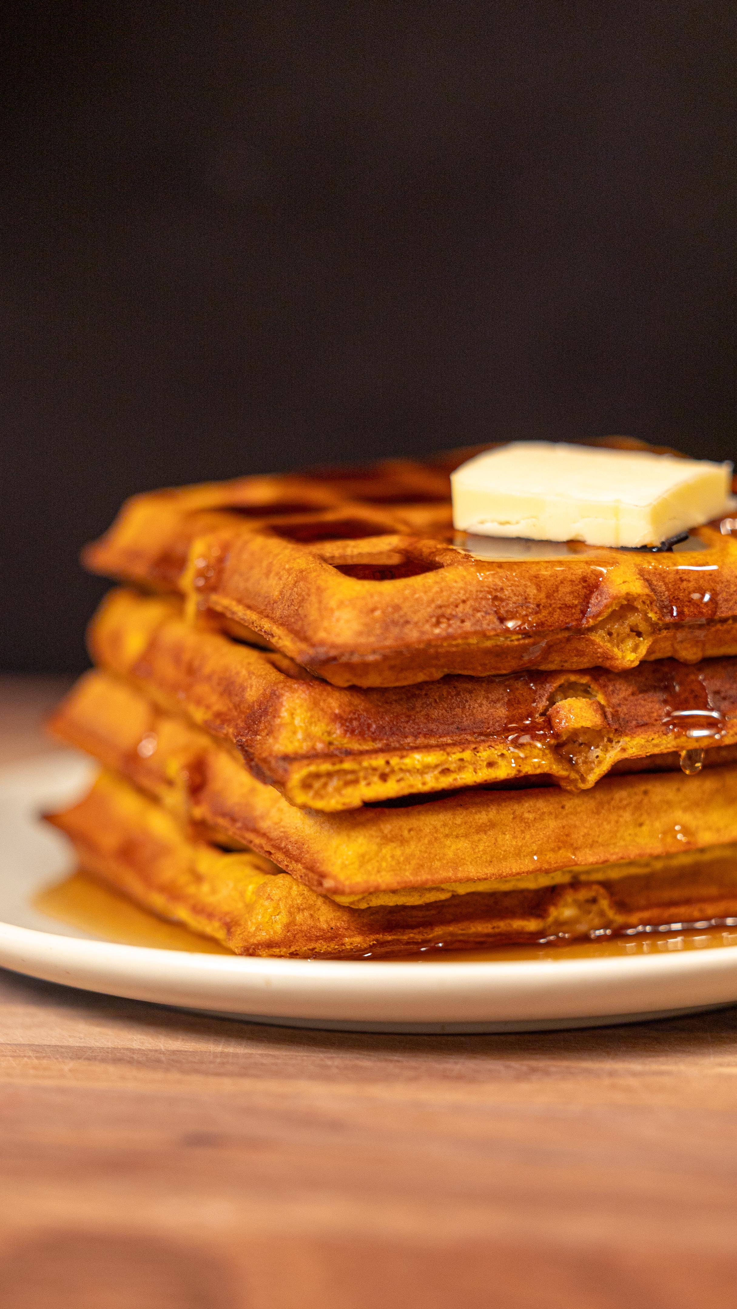 Instagram post by @bengingi for Bob's Red Mill. Caption reads: If you’ve been waiting for a sign to buy a waffle....