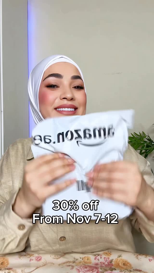 Instagram post by @shahlaelatrashofficial for Amazon AE. Caption reads: Singles Day is here! 🎉
From 7/11–12/11, enjoy up....