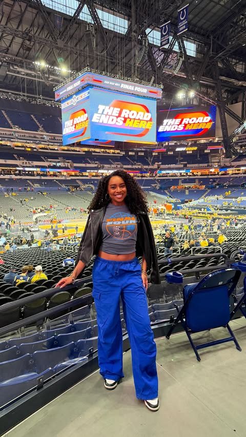 Instagram post by @marissa.daily for Capital One. Caption reads: [...] basketball games… I was wrong 🤩🏀....