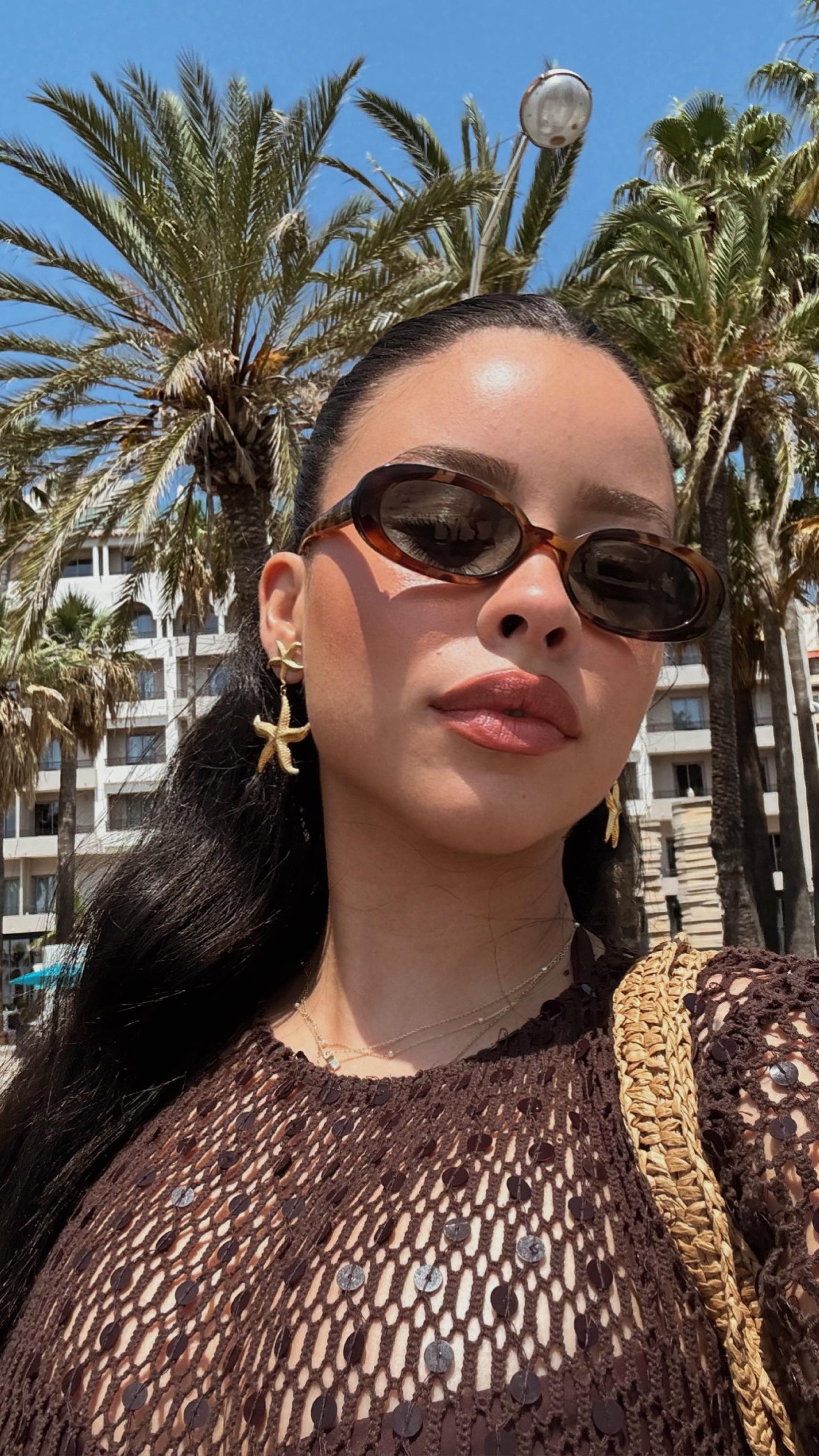 Instagram post by @cierraramirez for Virgin Voyages. Caption reads: Girls just wanna have sun….& a European....