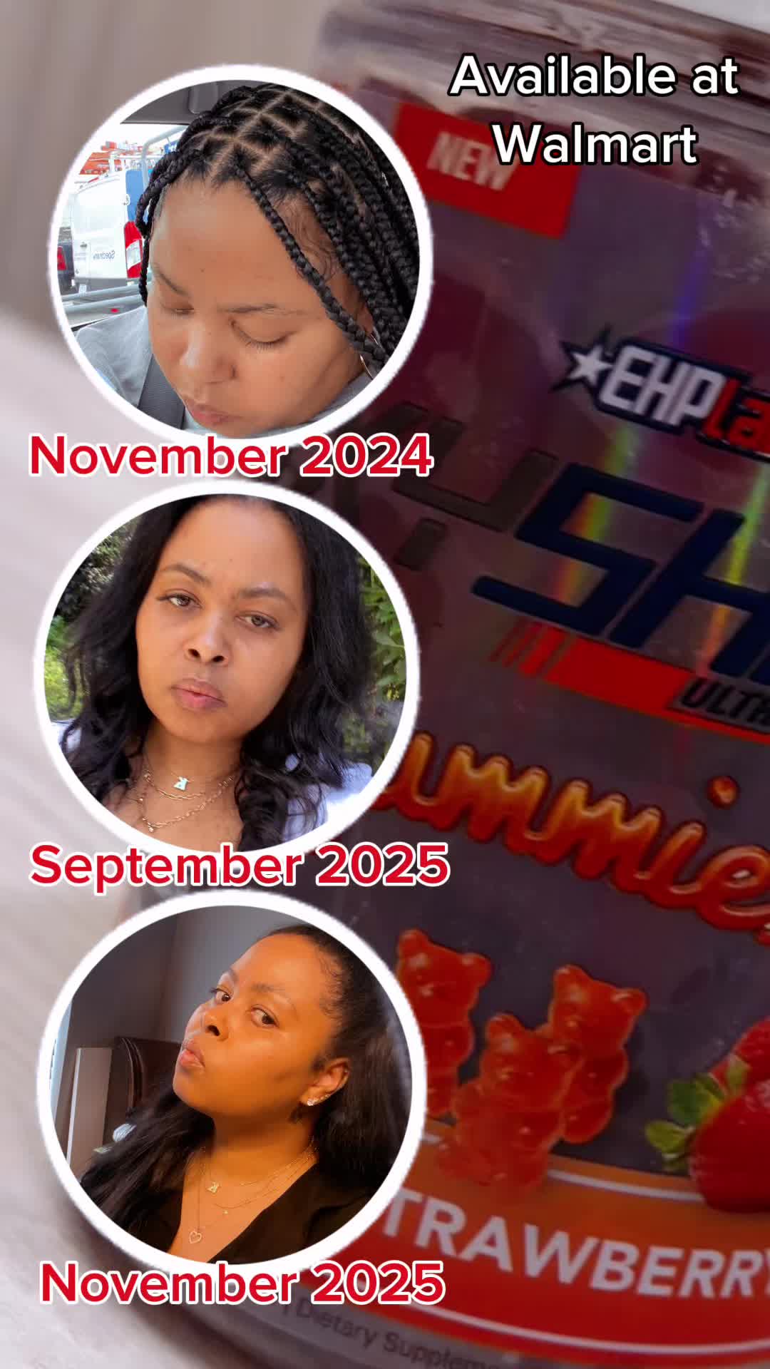 TikTok post by @omgnunu for EHPlabs. Caption reads: [...] have a little face to face shall we!!!....