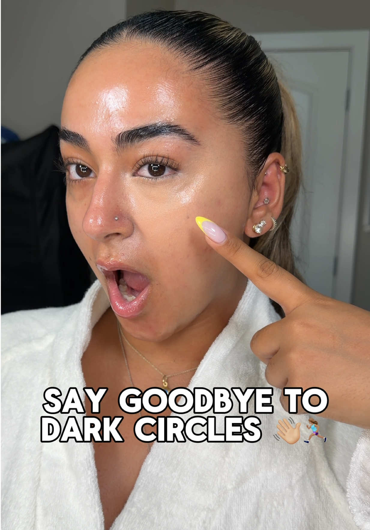 TikTok post by @sanabanaaa for LIVE TINTED. Caption reads: @Live Tinted just made my makeup routine 10x....