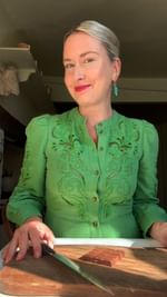 Instagram post by @genevieve__harris for Monty Bojangles. Caption reads: Ad|Nothing quite comes close to homemade ice....