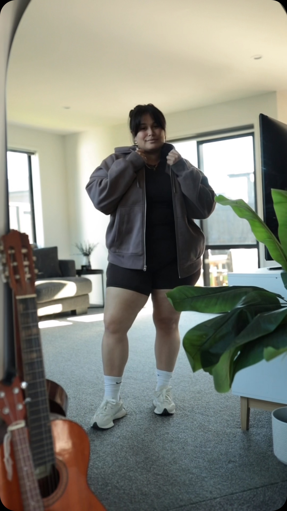 Instagram post by @aaliyahlupeamanu for Hine Collection. Caption reads: In Transit Collection by @hinecollection 🤌🏽....